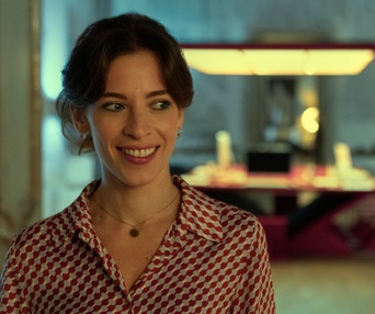Une scène du film The Love Scam