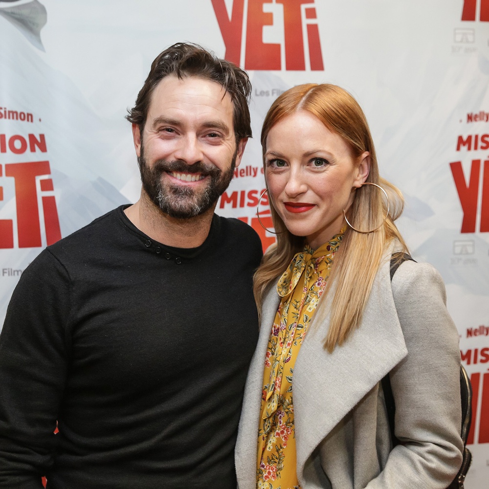 Sur le tapis rouge du film Nelly et Simon : Mission Yéti