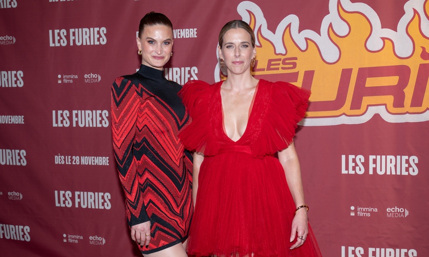 PHOTOS : Tapis rouge enflammé pour le film québécois LES FURIES