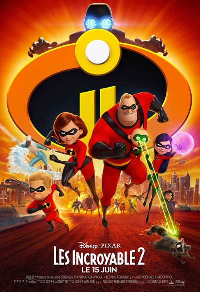 Affiche du film Les Incroyable 2