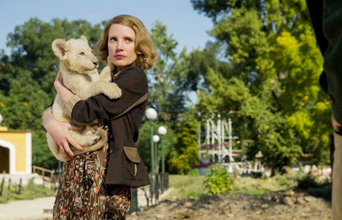 Une scène du film The Zookeeper's Wife