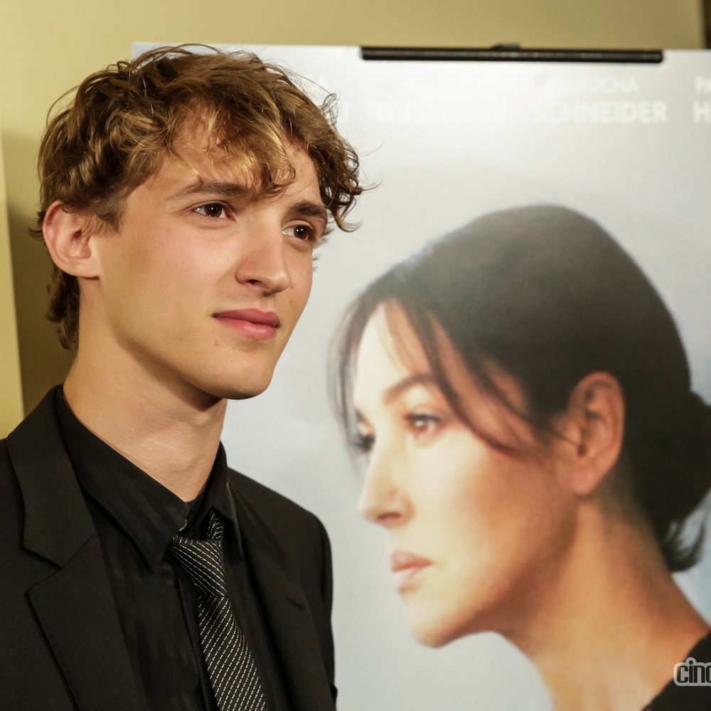 Sur le tapis rouge du film Ville-Marie