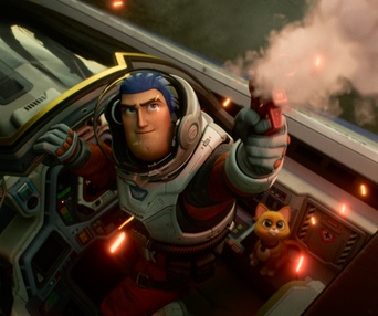 Une scène du film Lightyear