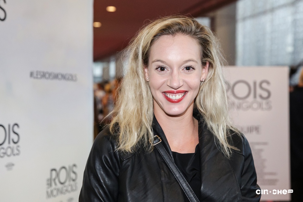 Sur le tapis rouge du film Les rois mongols