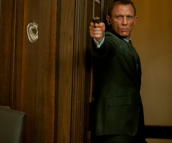 Une scène du film Skyfall