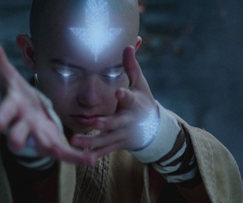 Une scène du film The Last airbender