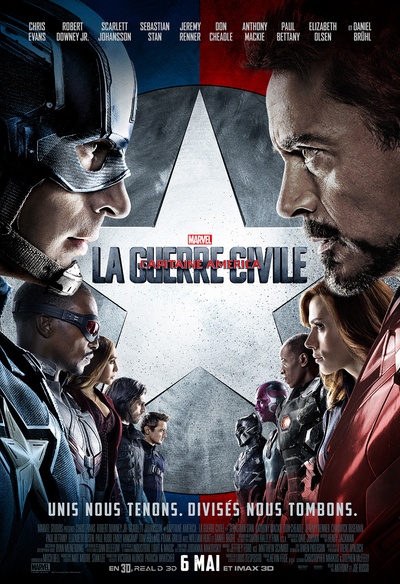 Affiche du film Captain America: Civil War