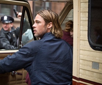 Une scène du film World War Z