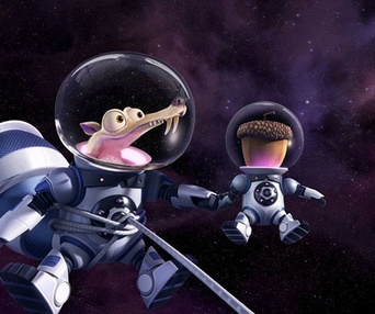 Une scène du film Ice Age: Collision Course