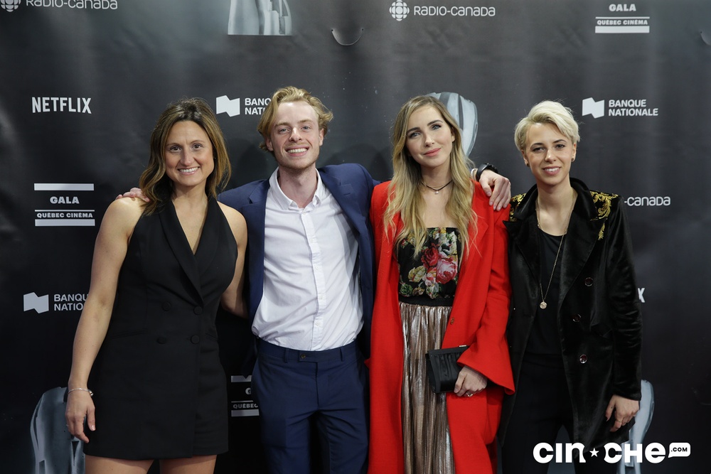 Sur le tapis rouge du Gala Québec Cinéma 2019