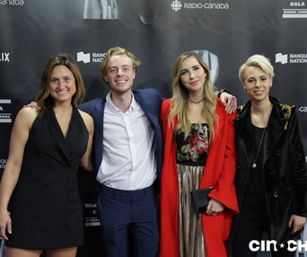 Sur le tapis rouge du Gala Québec Cinéma 2019