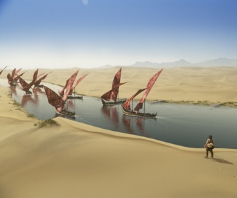 Scène du film 10,000 BC
