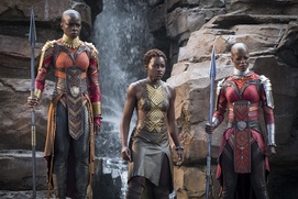 Une scène du film Black Panther
