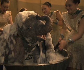 Une scène du film Dumbo