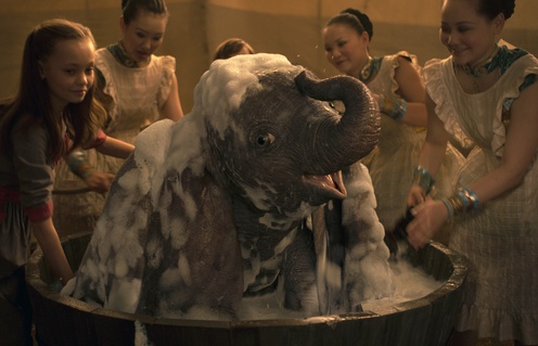 Une scène du film Dumbo