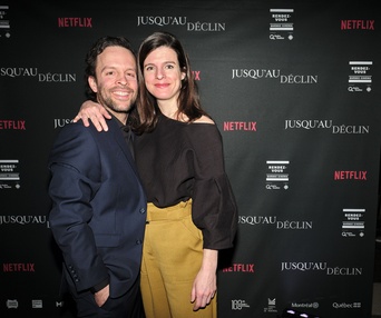 Tapis rouge de la première du film Jusqu'au déclin
