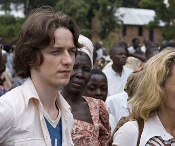 Scène du film Le dernier roi d'Écosse