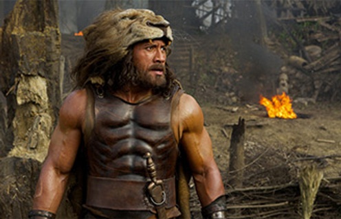 Dwayne Johnson dans Hercules