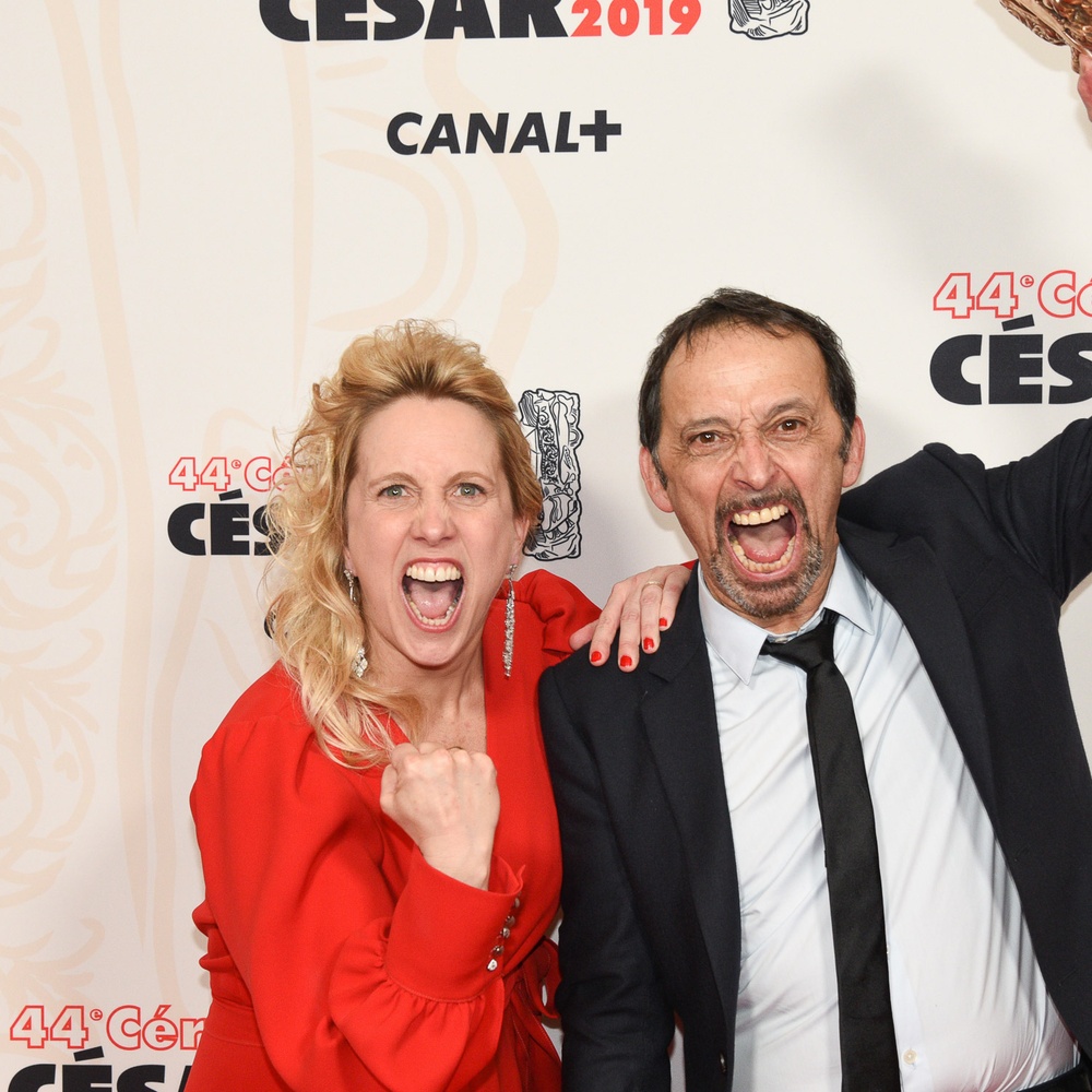 Sur le tapis rouge des Césars 2019