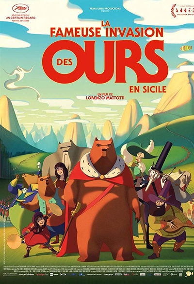 Affiche du film La fameuse invasion des ours en Sicile