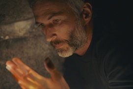 Une scène du film La montagne