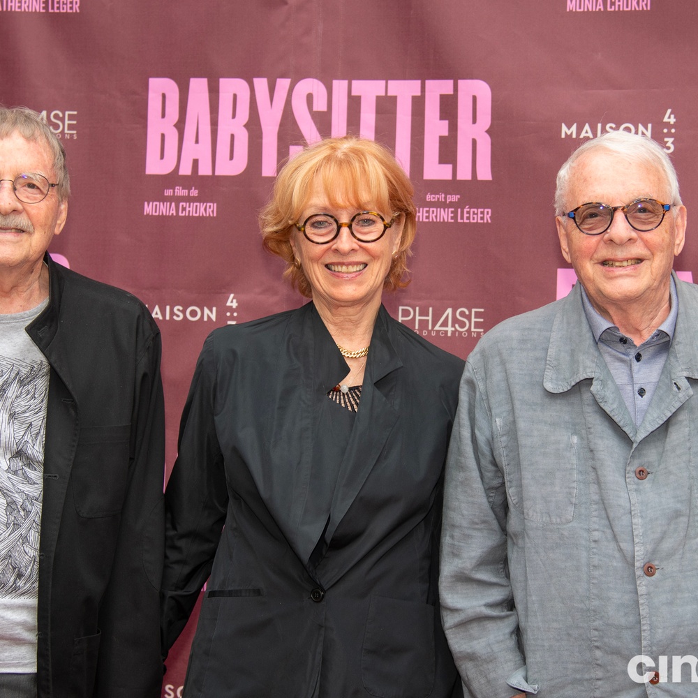 Sur le tapis rouge du film Babysitter