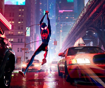 Une scène du film Spider-Man: Into the Spider-Verse