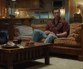 Une scène du film The Voices