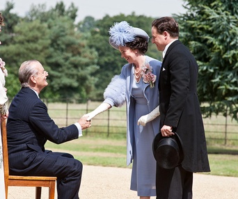 Une scène du film Hyde Park on Huston