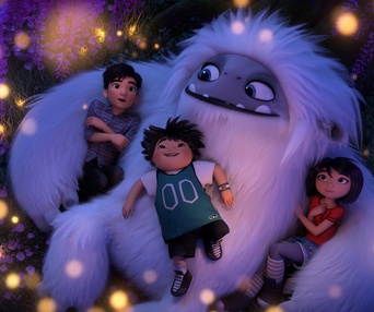 Une scène du film Abominable