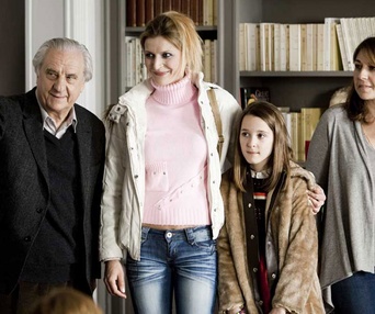 Une scène du film Les Invités de mon père