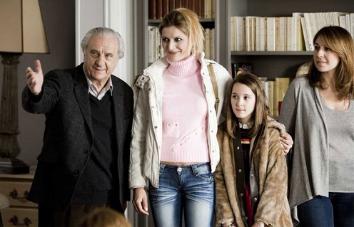 Une scène du film Les Invités de mon père