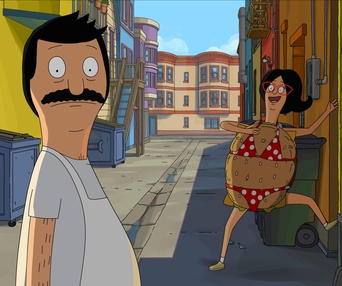 Une scène du film The Bob's Burgers Movie