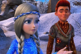 Une scène du film La princesse des glaces