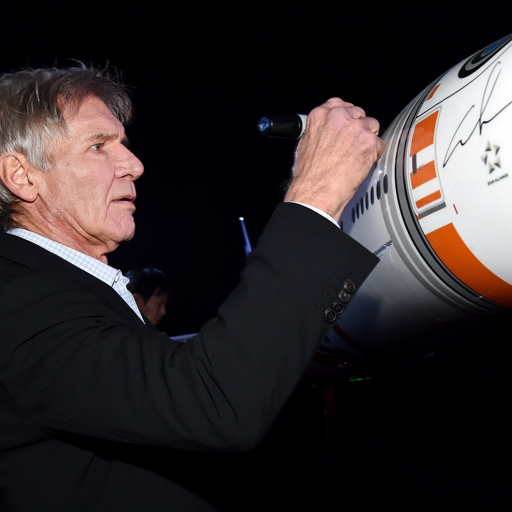 Sur le tapis rouge de Star Wars: The Force Awakens