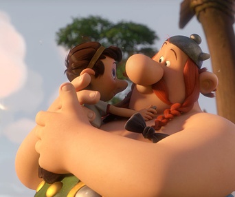 Une scène du film Astérix: Le domaine des Dieux