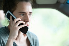 Une scène du film Unhinged