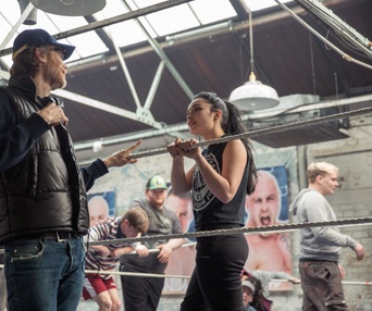 Une scène du film Fighting with My Family