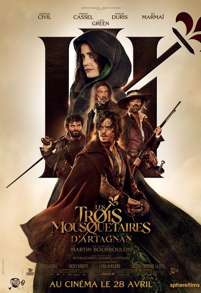 Affiche du film Les trois mousquetaires: D'Artagnan