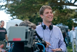 Sur le plateau du film The Five-Year Engagement