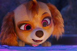 Une scène du film Paw Patrol: The Mighty Movie Une scène du film Paw Patrol: The Mighty Movie