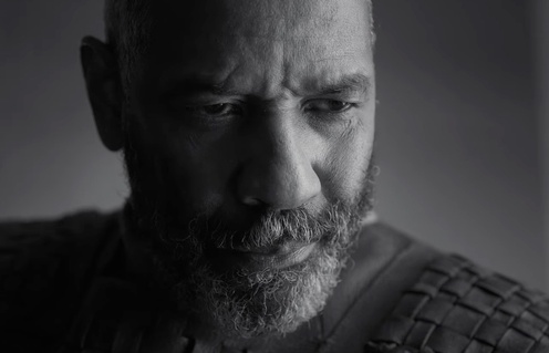 Une scène du film The Tragedy of Macbeth