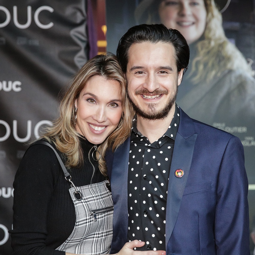 Sur le tapis rouge du film Le Bolduc