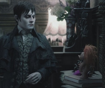 Une scène du film Dark Shadows