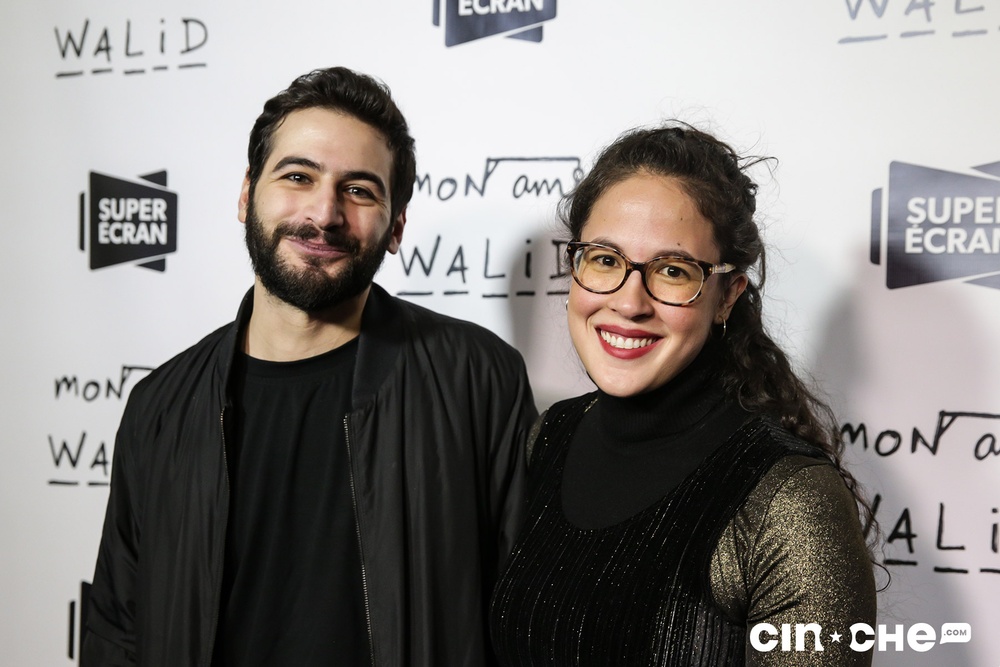 Sur le tapis rouge du film Mon ami Walid