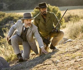 Une scène du film Django Unchained