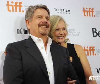 Sur le tapis rouge du film August: Osage County