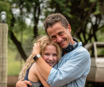 Une scène du film Mia et le lion blanc