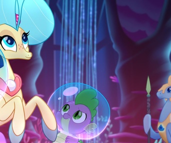 Une scène du film My Little Pony: The Movie