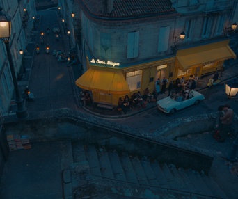 Une scène du film The French Dispatch